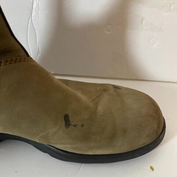 Blundstone Brown Leather Unisex Chelsea Boots Size Women’s ~8 / Men’s ~7 - Picture 8 of 9
